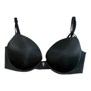 Victoria’s Secret Black Push Up Bra Size 34DD